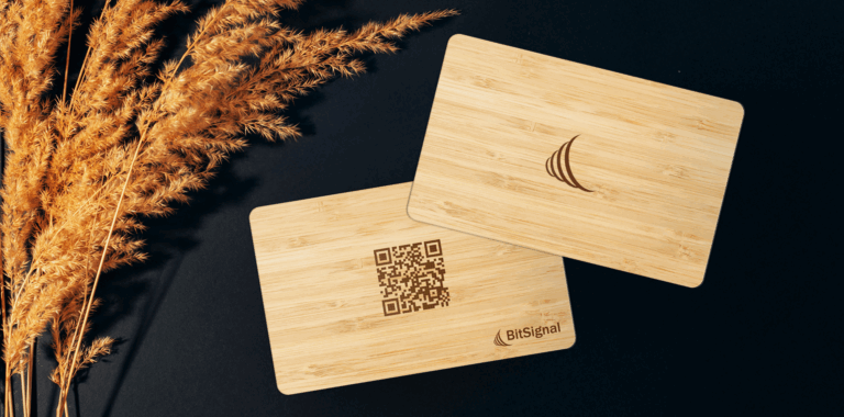#9 – Bamboo NFC Cards Blend Class with Clicks